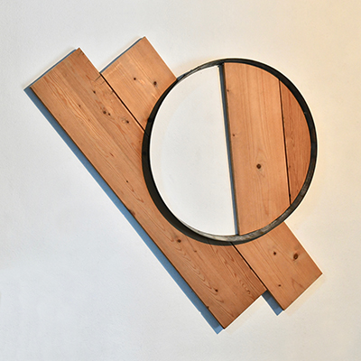 Das Werk 'Halbvoll' von 2023