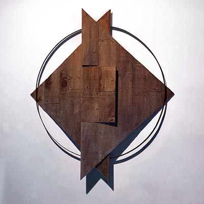 Das Werk 'ein Schnitt' von 2025