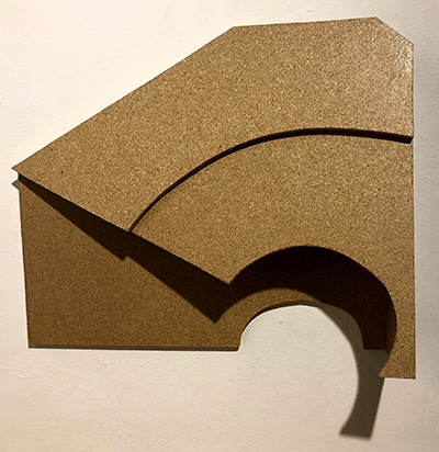 Das Werk 'ARENA TEILSTÜCK' von 2022