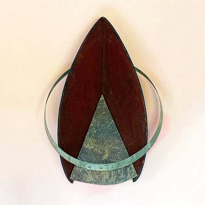 Das Werk 'RANDVOLL' von 2023 aus der Reihe 'Runde Sachen'